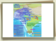 Indo Greek Territory with known