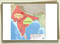 Kingdoms of south India - 1320